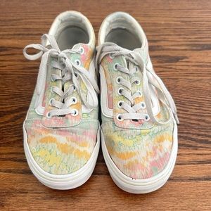VANS Old Skool Tie Dye Canvas Women’s Size 8